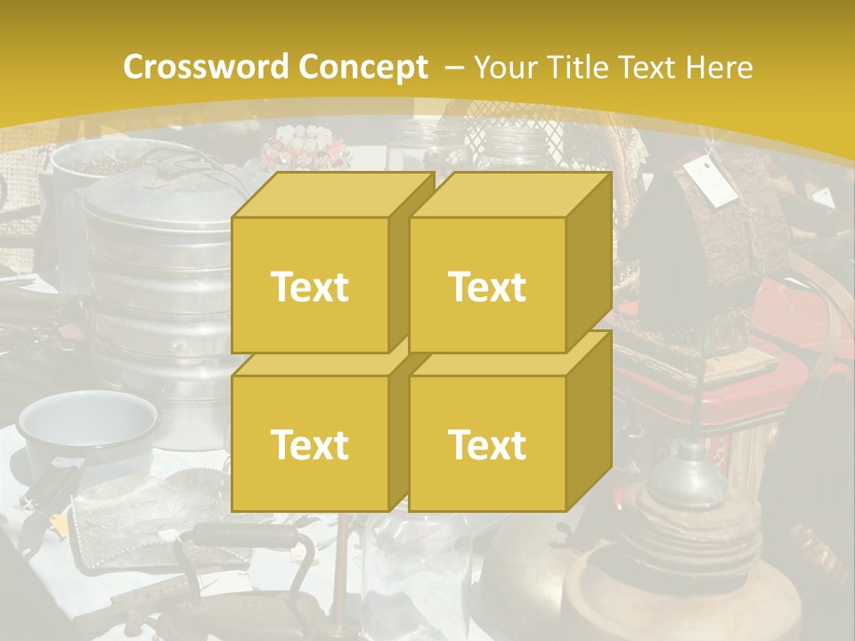 Sale Chairs Houses PowerPoint Template