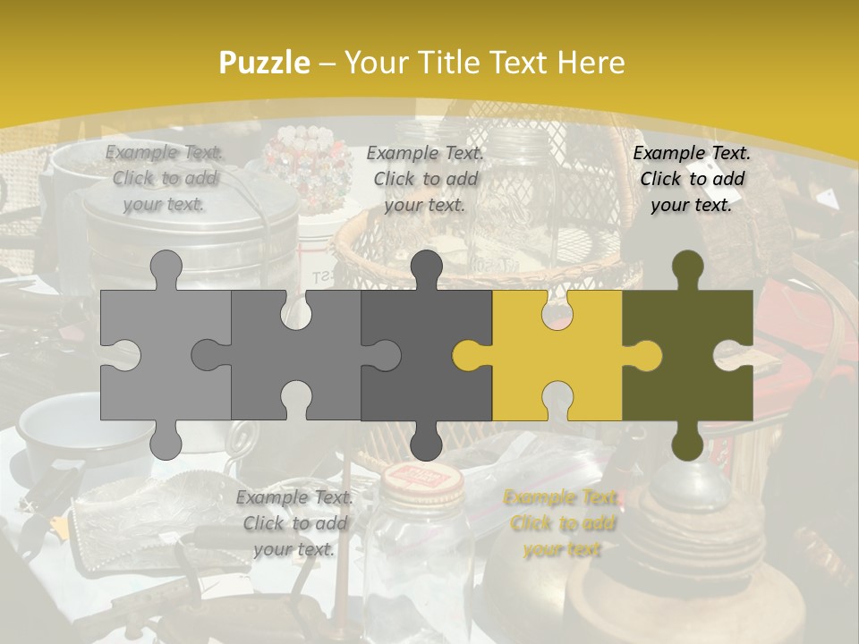 Sale Chairs Houses PowerPoint Template