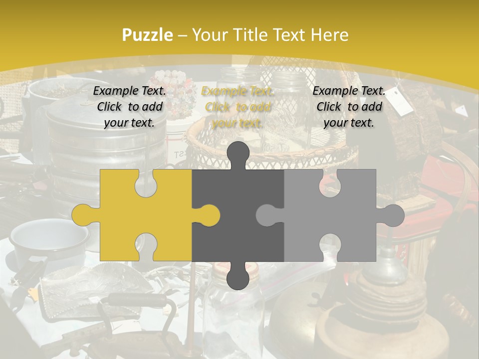 Sale Chairs Houses PowerPoint Template