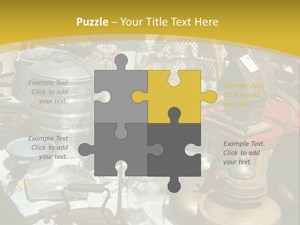 Sale Chairs Houses PowerPoint Template