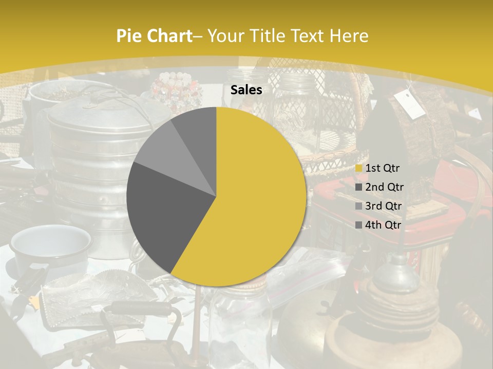 Sale Chairs Houses PowerPoint Template