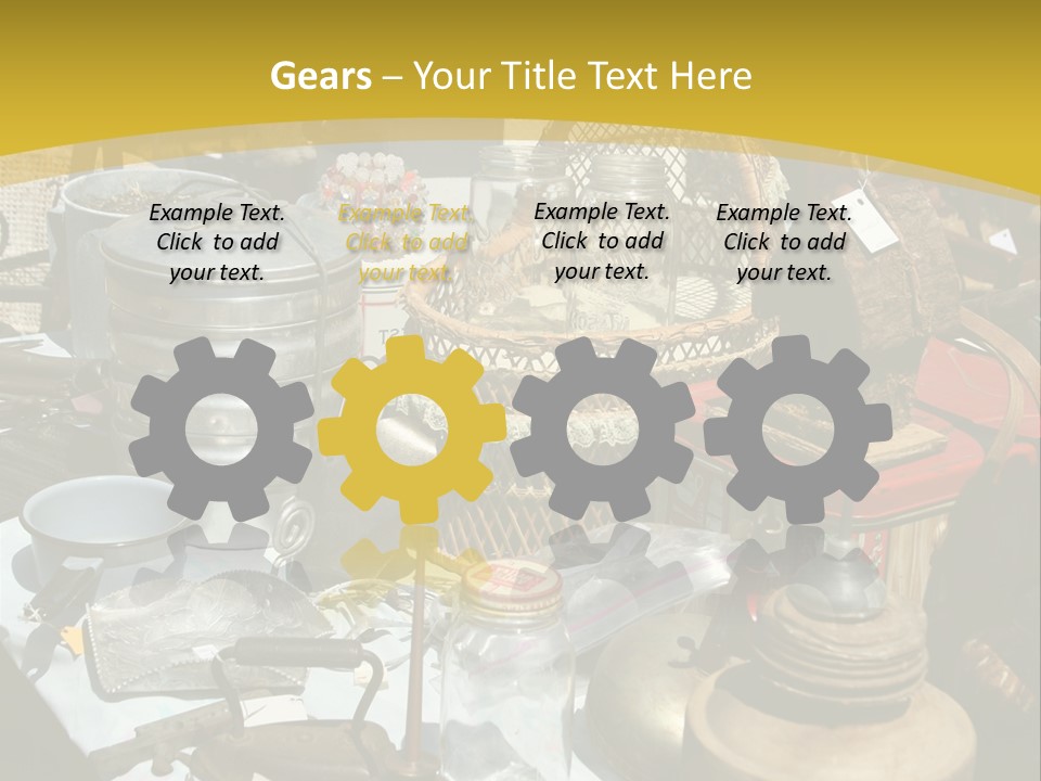 Sale Chairs Houses PowerPoint Template