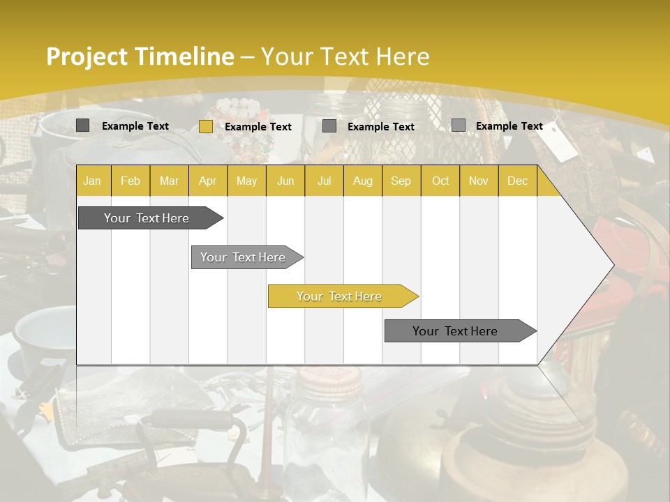 Sale Chairs Houses PowerPoint Template