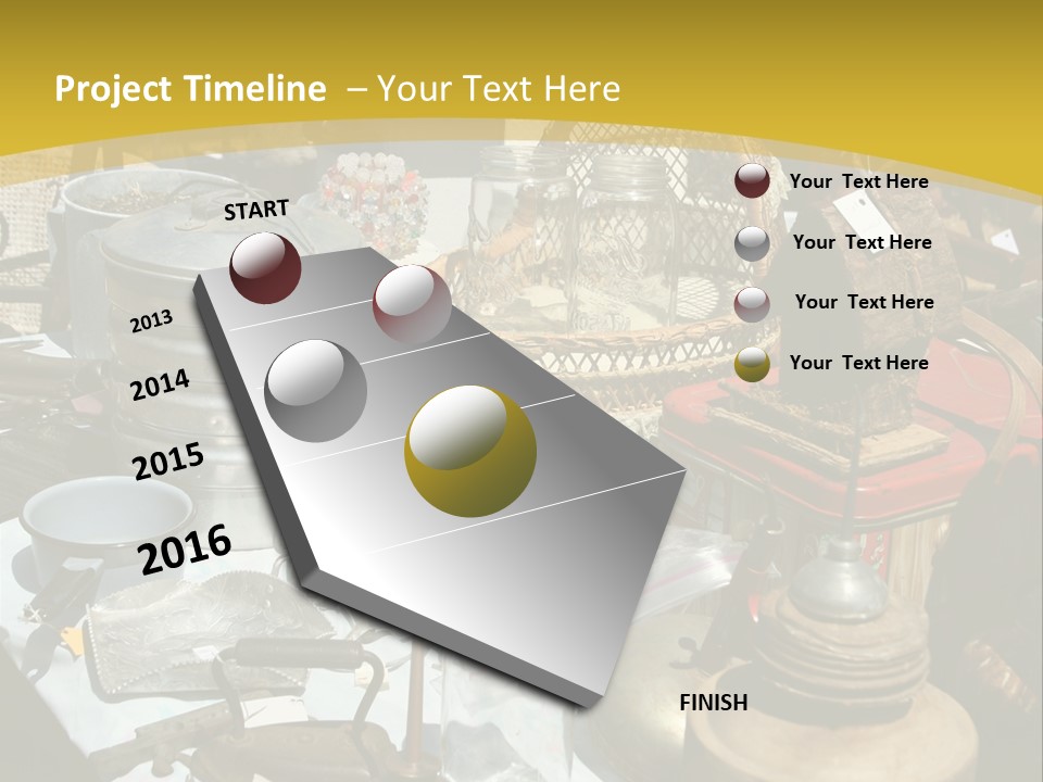 Sale Chairs Houses PowerPoint Template