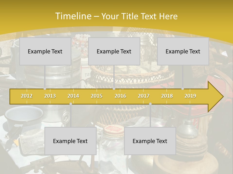 Sale Chairs Houses PowerPoint Template