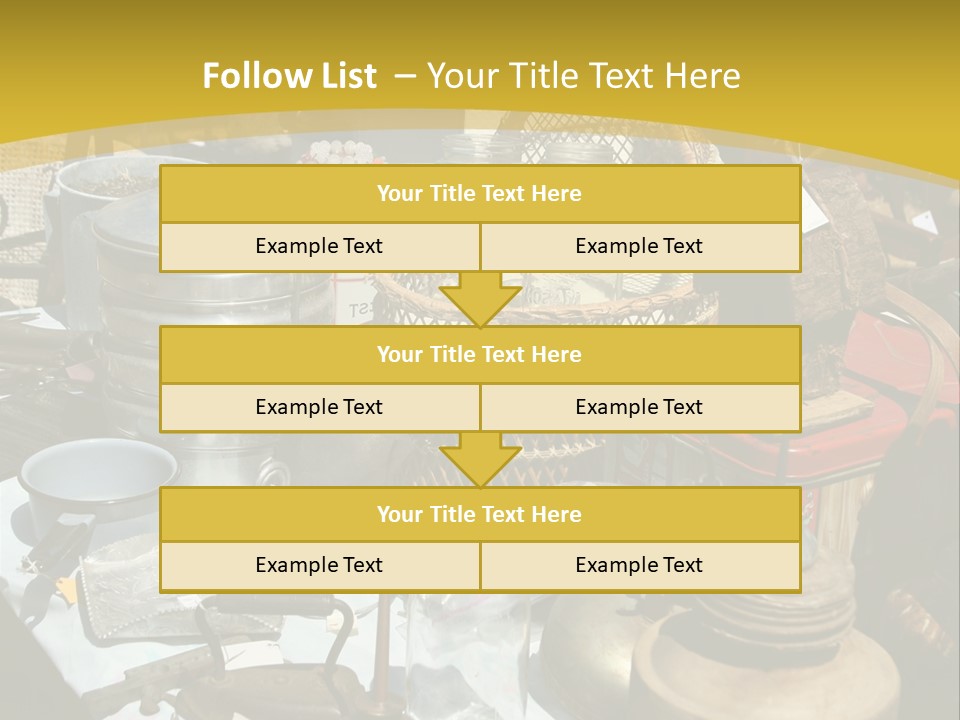 Sale Chairs Houses PowerPoint Template