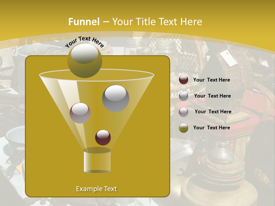 Sale Chairs Houses PowerPoint Template