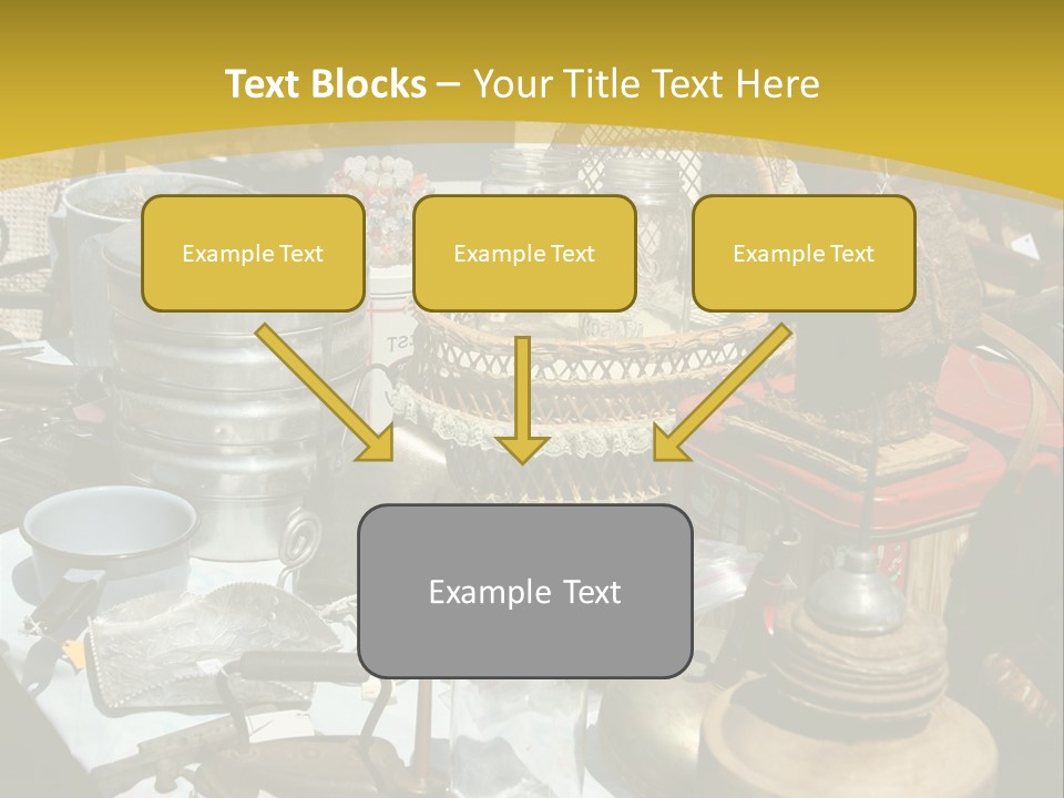 Sale Chairs Houses PowerPoint Template