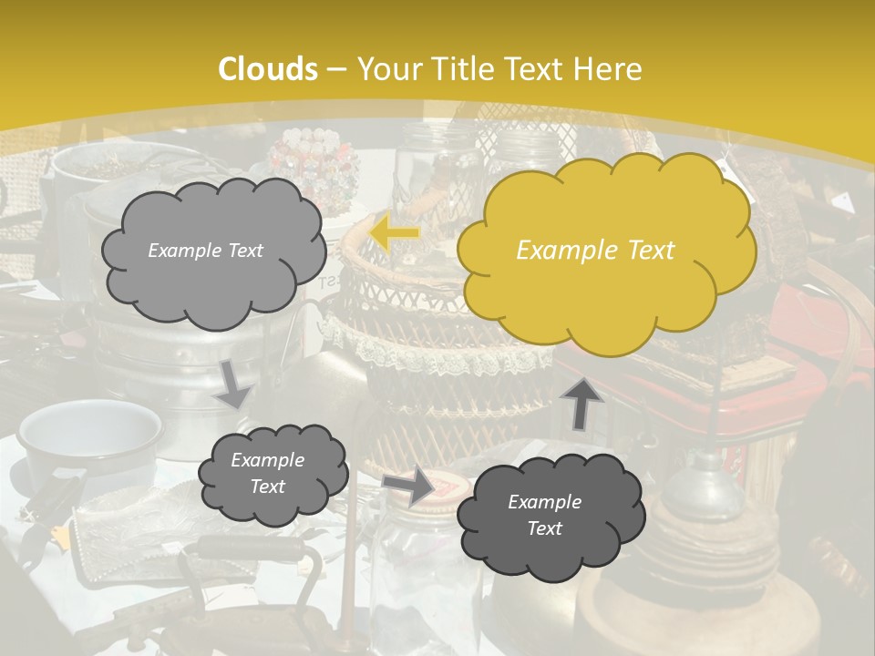 Sale Chairs Houses PowerPoint Template