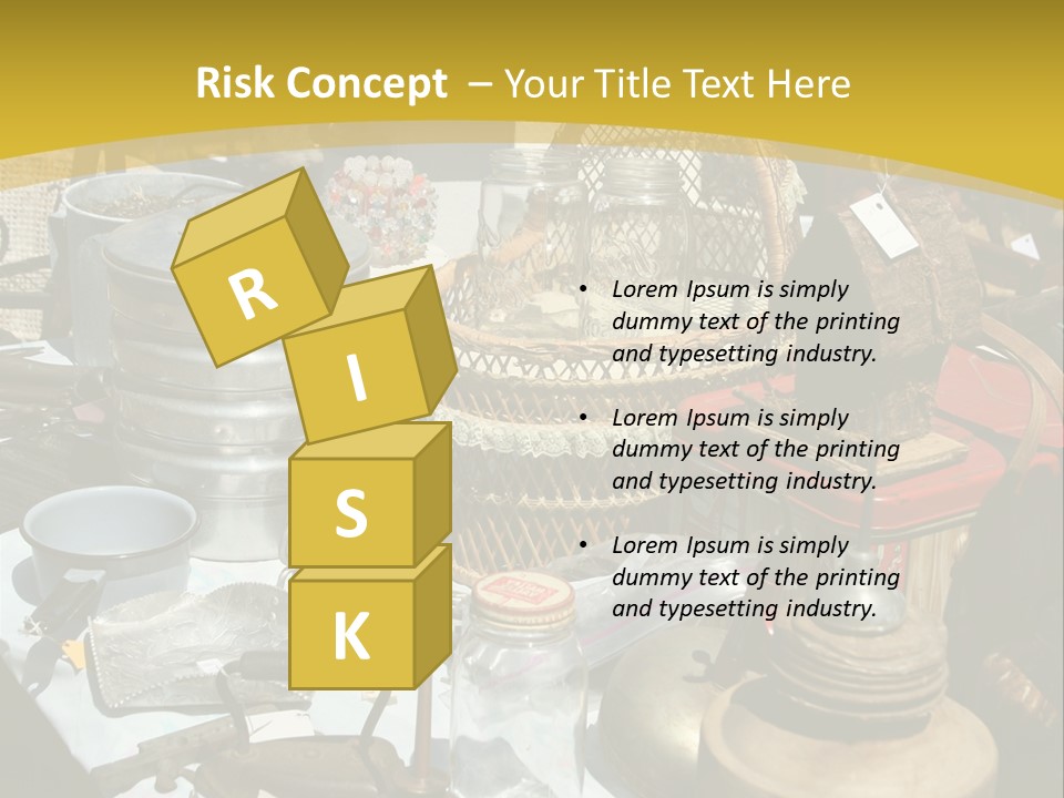 Sale Chairs Houses PowerPoint Template