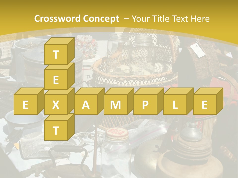 Sale Chairs Houses PowerPoint Template