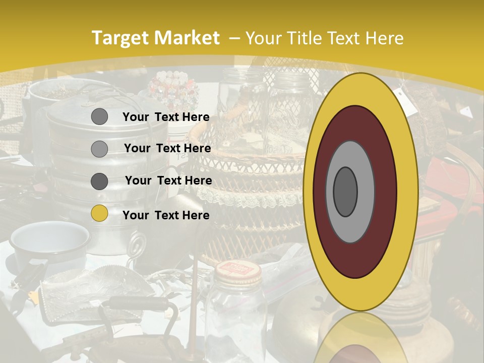 Sale Chairs Houses PowerPoint Template