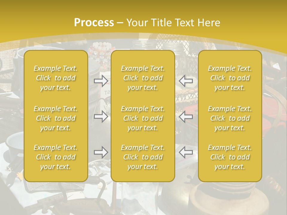 Sale Chairs Houses PowerPoint Template