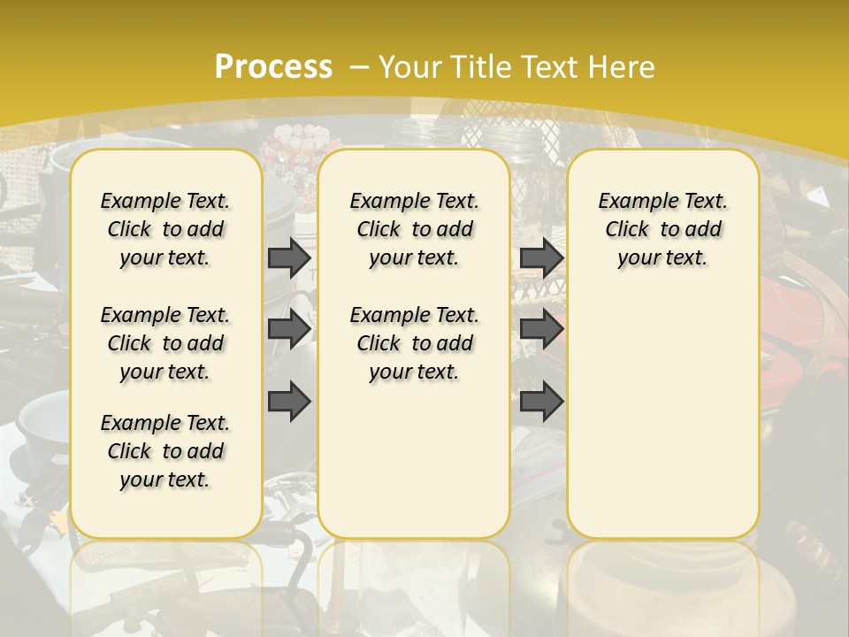 Sale Chairs Houses PowerPoint Template