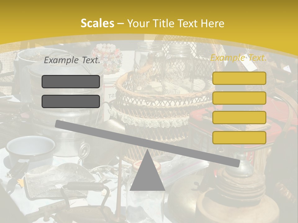 Sale Chairs Houses PowerPoint Template