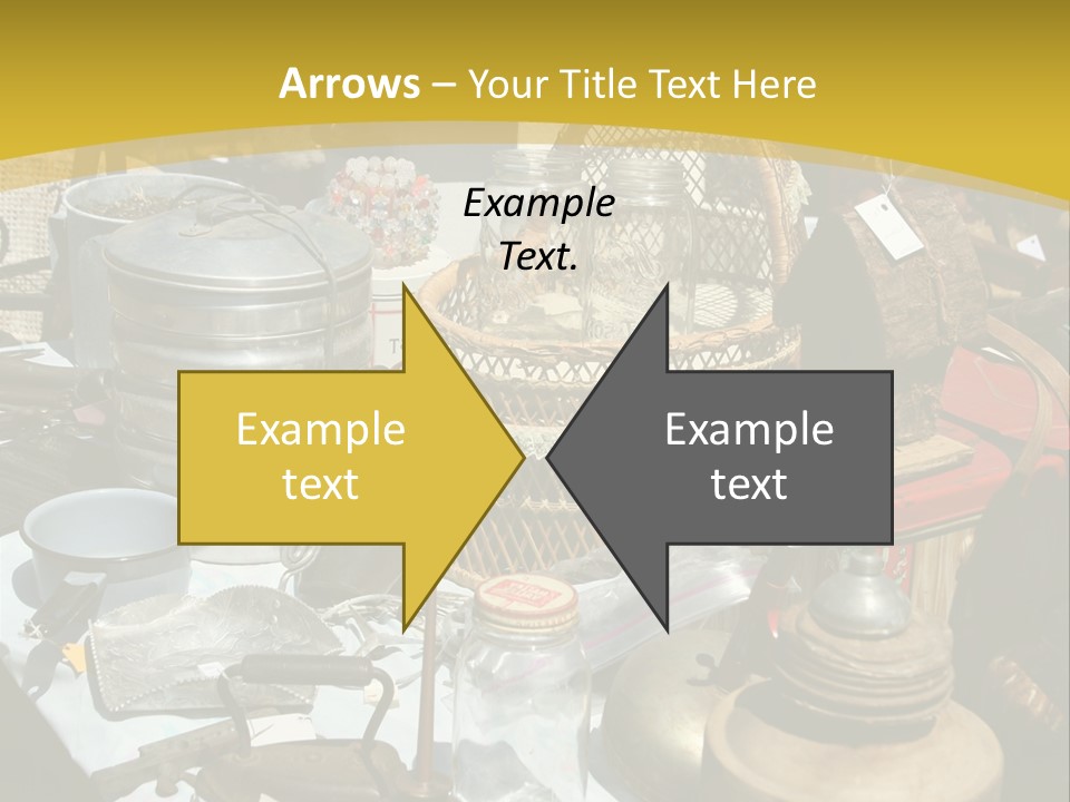 Sale Chairs Houses PowerPoint Template