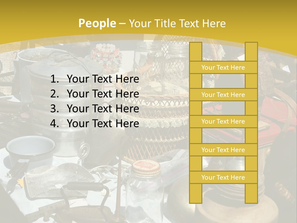 Sale Chairs Houses PowerPoint Template