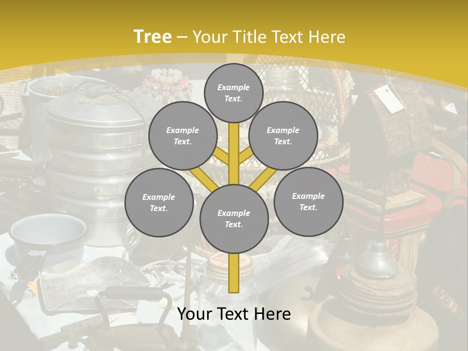 Sale Chairs Houses PowerPoint Template