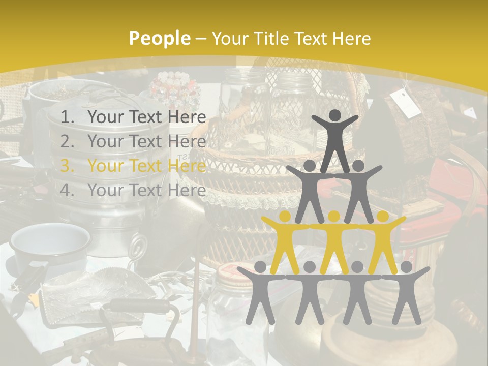 Sale Chairs Houses PowerPoint Template