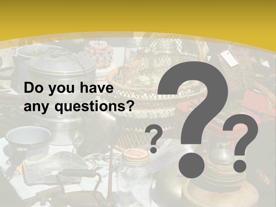 Sale Chairs Houses PowerPoint Template