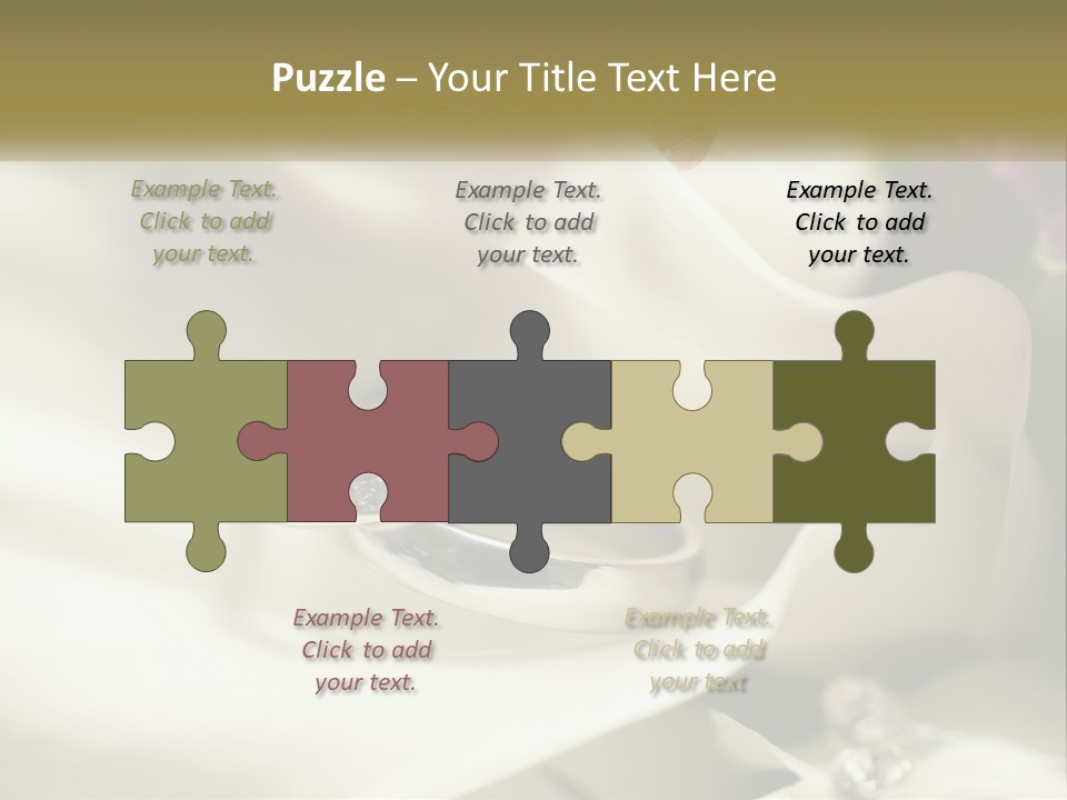 Satin Love Pure PowerPoint Template