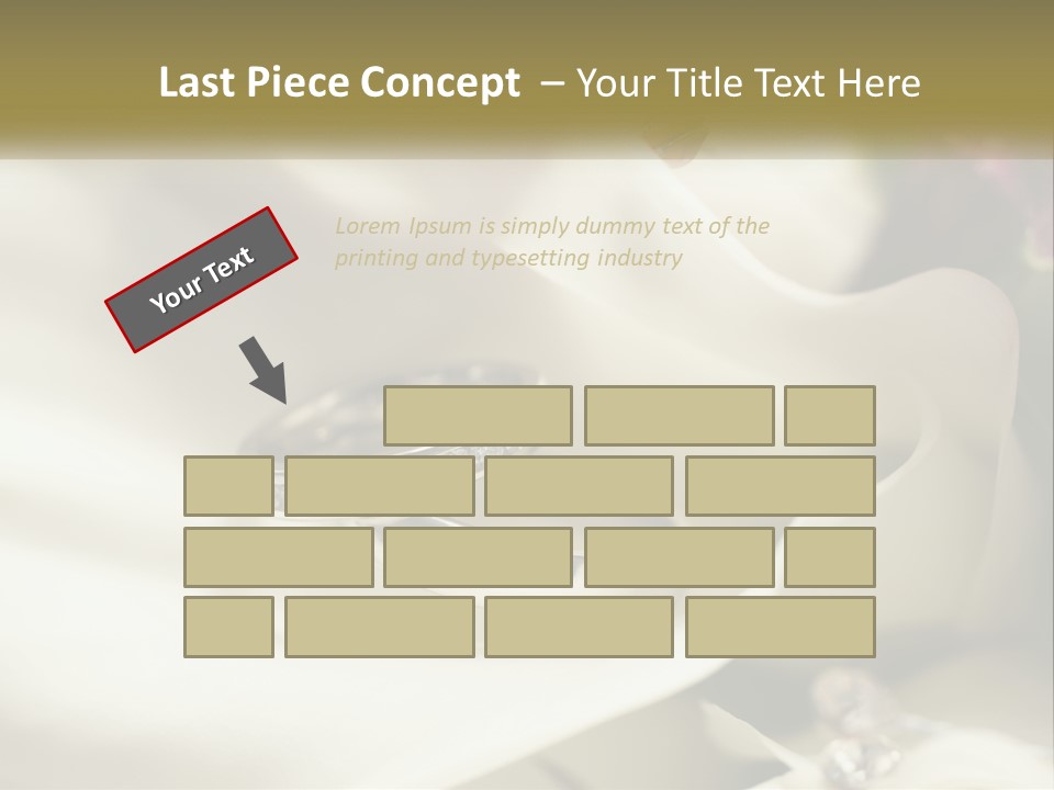 Satin Love Pure PowerPoint Template