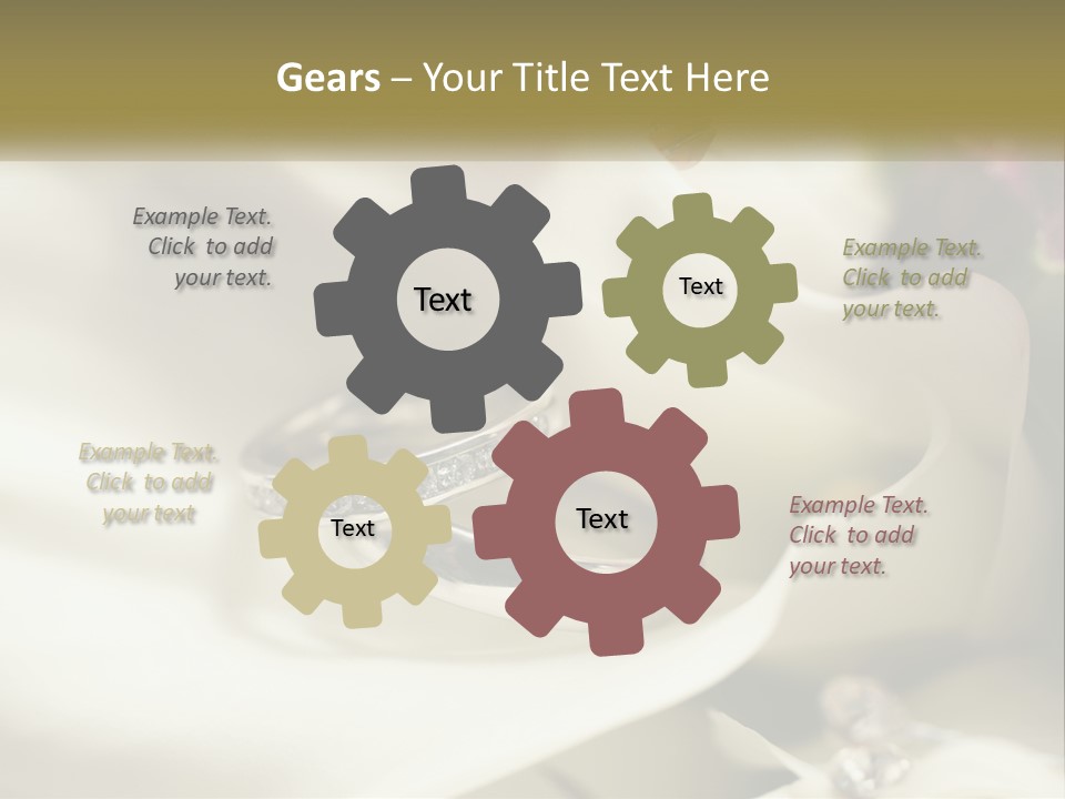 Satin Love Pure PowerPoint Template