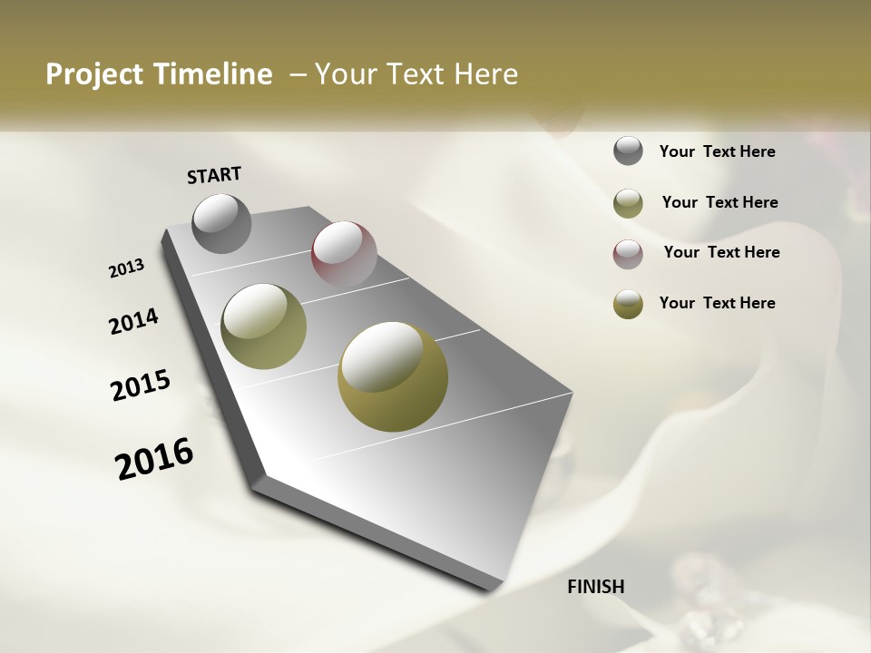 Satin Love Pure PowerPoint Template