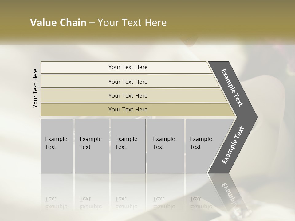 Satin Love Pure PowerPoint Template