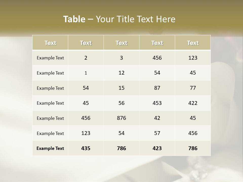 Satin Love Pure PowerPoint Template