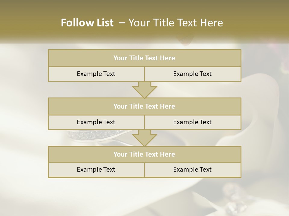 Satin Love Pure PowerPoint Template