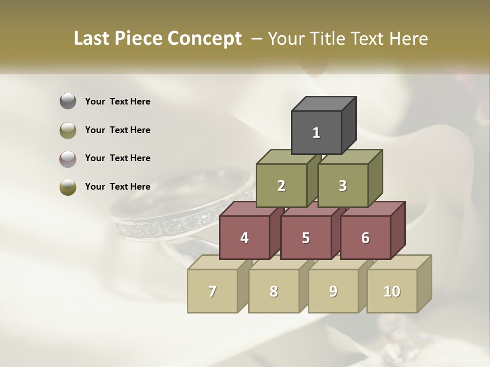 Satin Love Pure PowerPoint Template