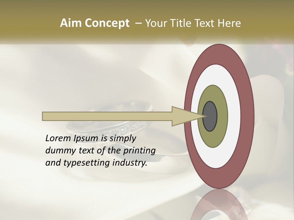 Satin Love Pure PowerPoint Template