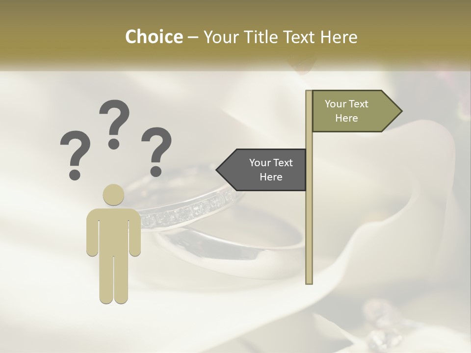 Satin Love Pure PowerPoint Template