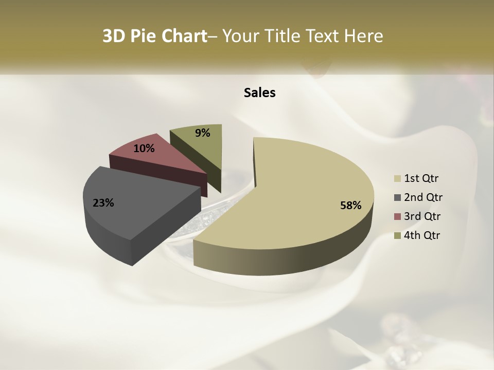 Satin Love Pure PowerPoint Template