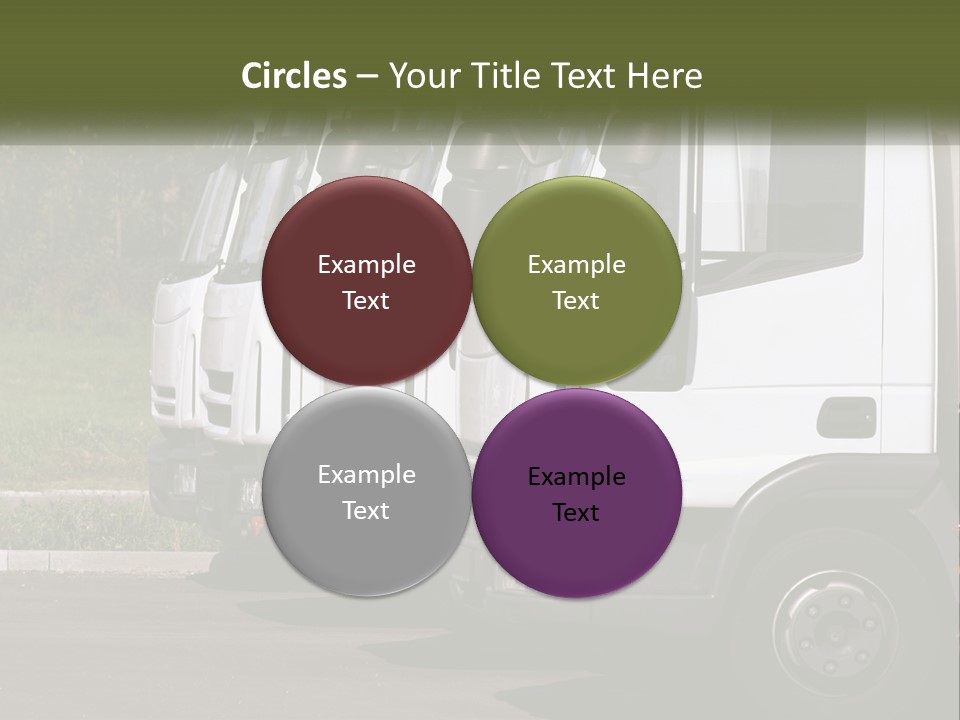 Convoy Large Traffic PowerPoint Template