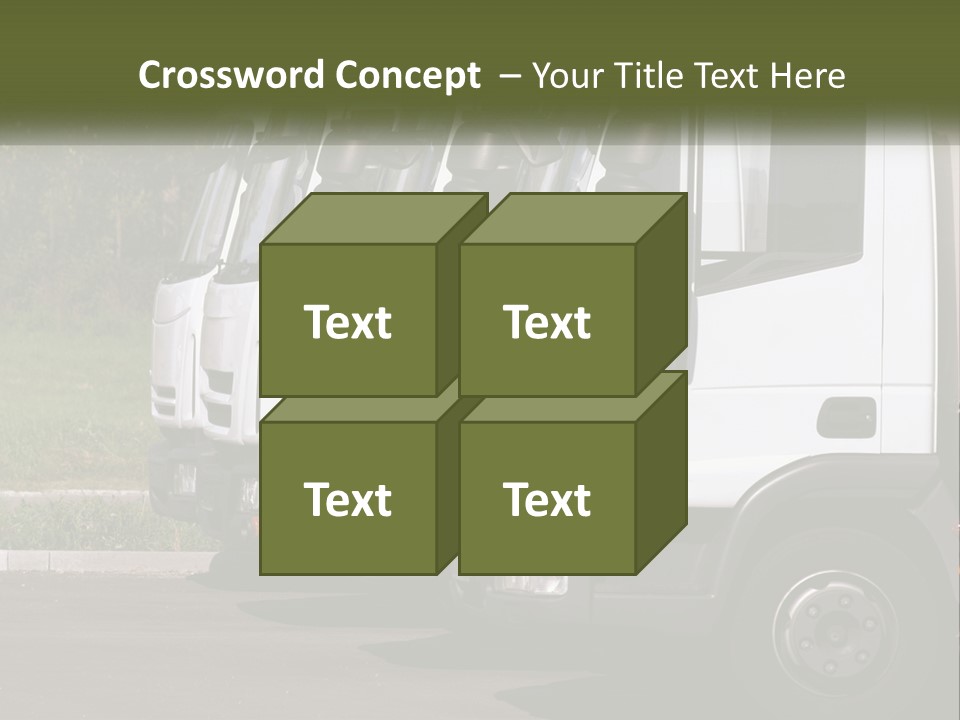 Convoy Large Traffic PowerPoint Template