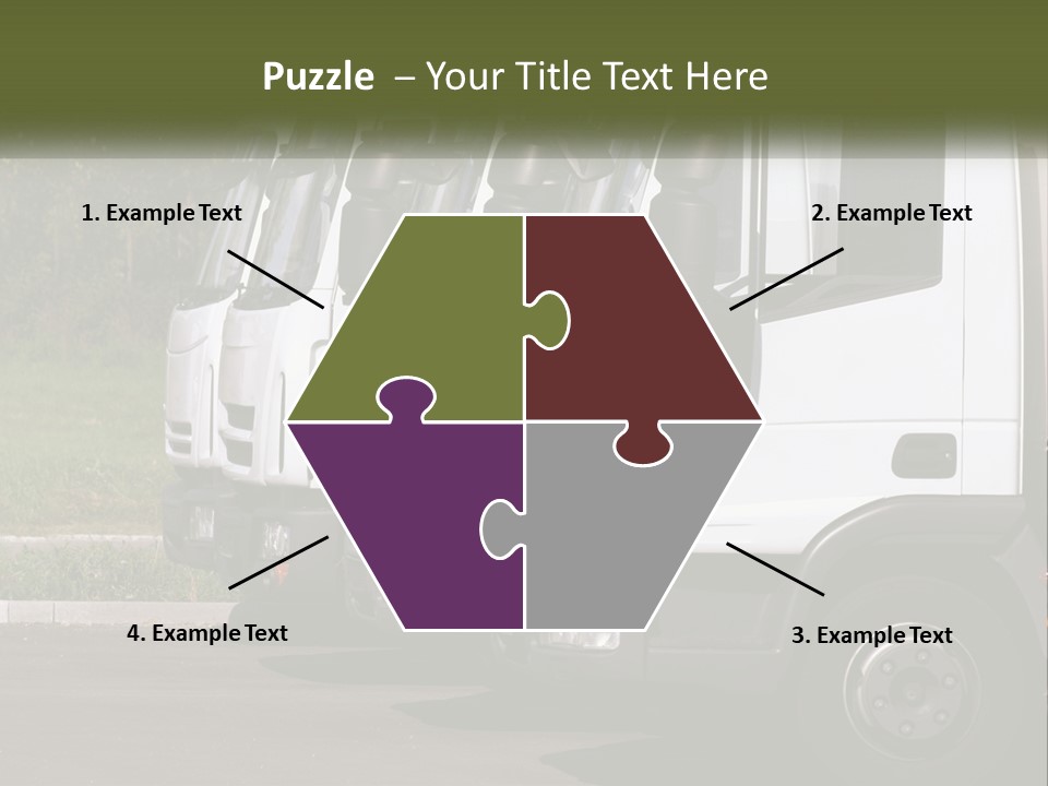 Convoy Large Traffic PowerPoint Template