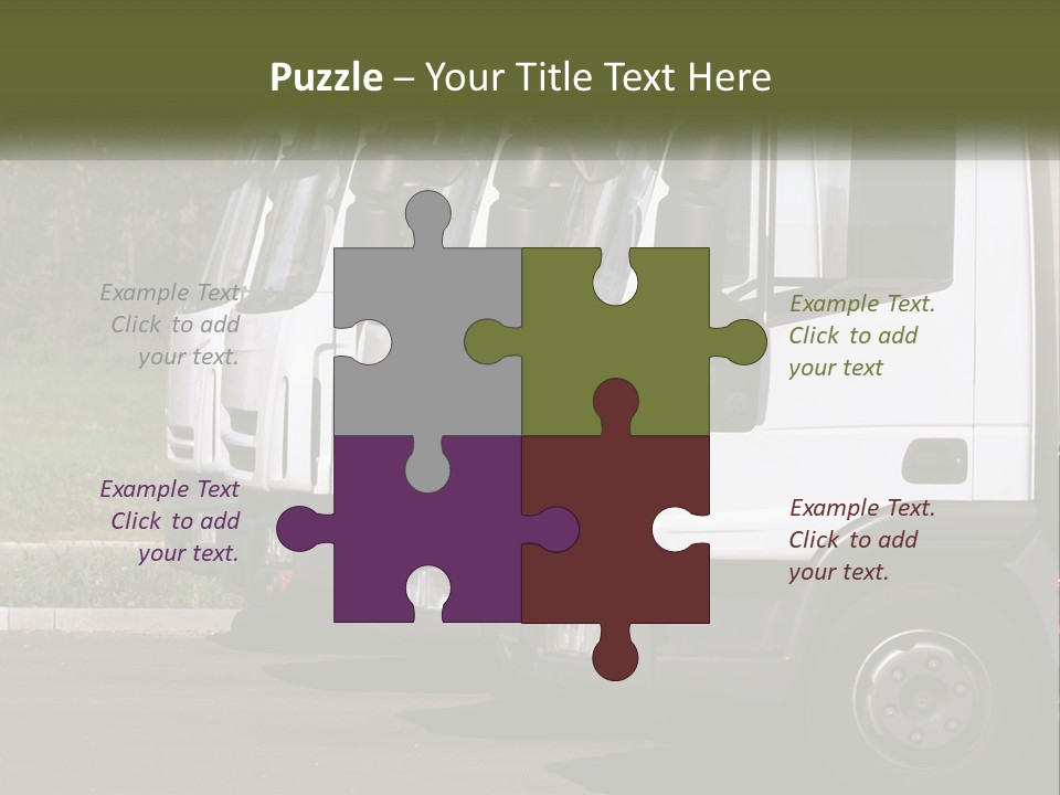 Convoy Large Traffic PowerPoint Template