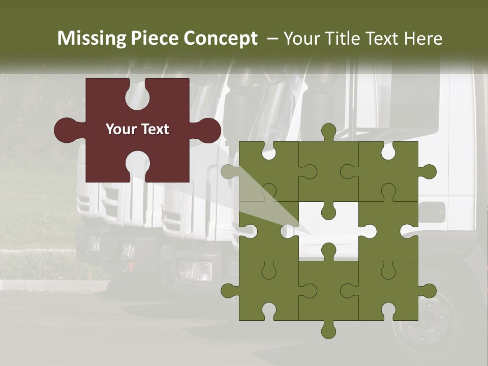 Convoy Large Traffic PowerPoint Template