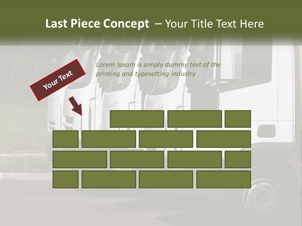 Convoy Large Traffic PowerPoint Template