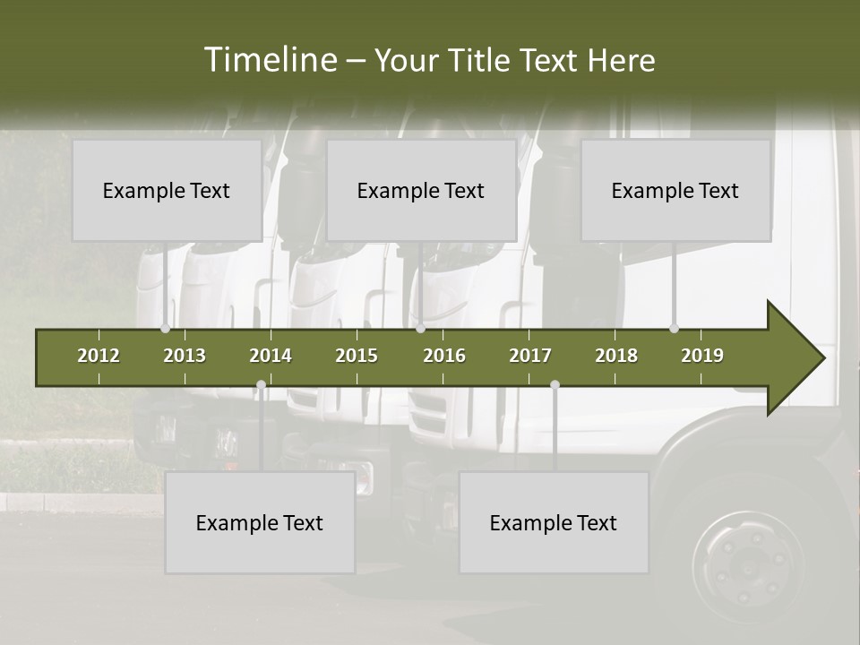 Convoy Large Traffic PowerPoint Template
