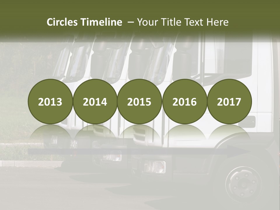 Convoy Large Traffic PowerPoint Template