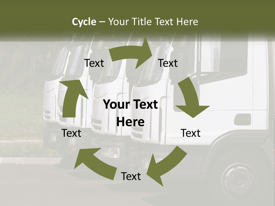 Convoy Large Traffic PowerPoint Template