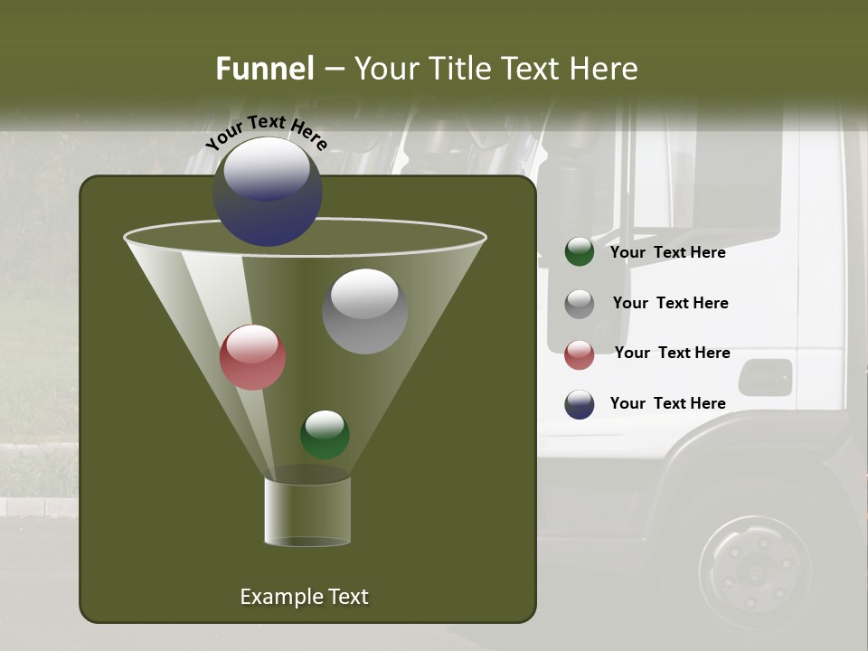 Convoy Large Traffic PowerPoint Template