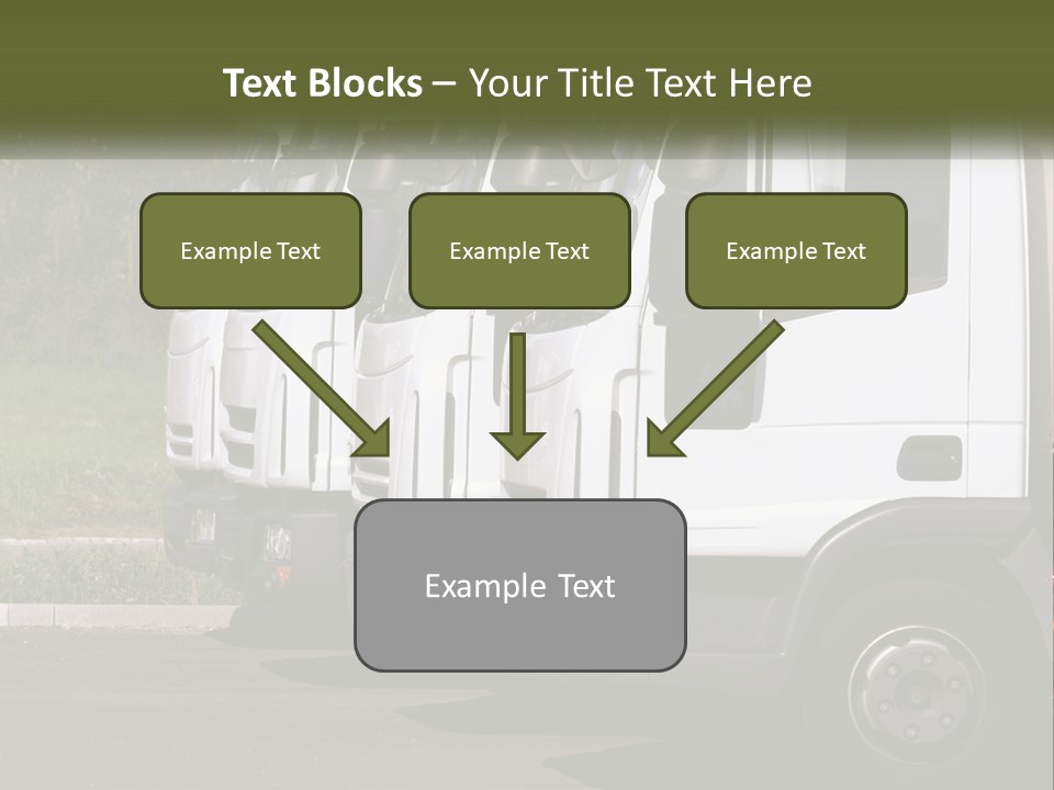 Convoy Large Traffic PowerPoint Template