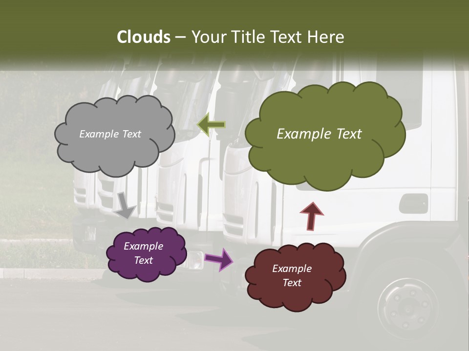 Convoy Large Traffic PowerPoint Template