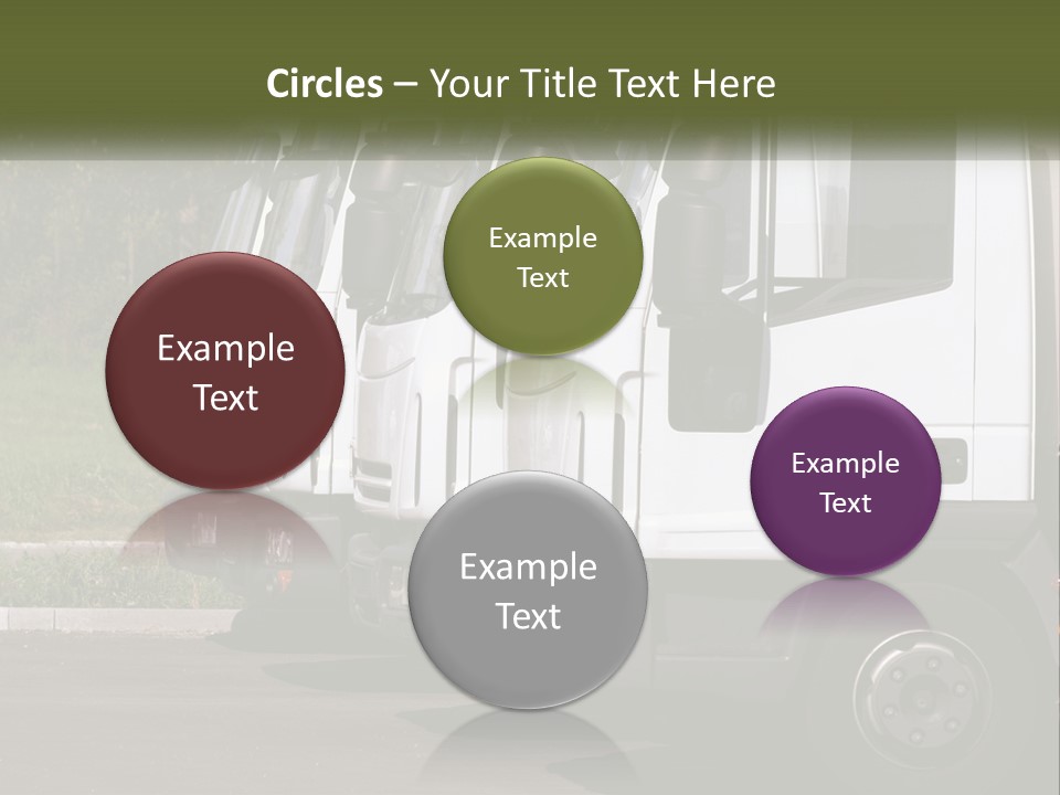 Convoy Large Traffic PowerPoint Template