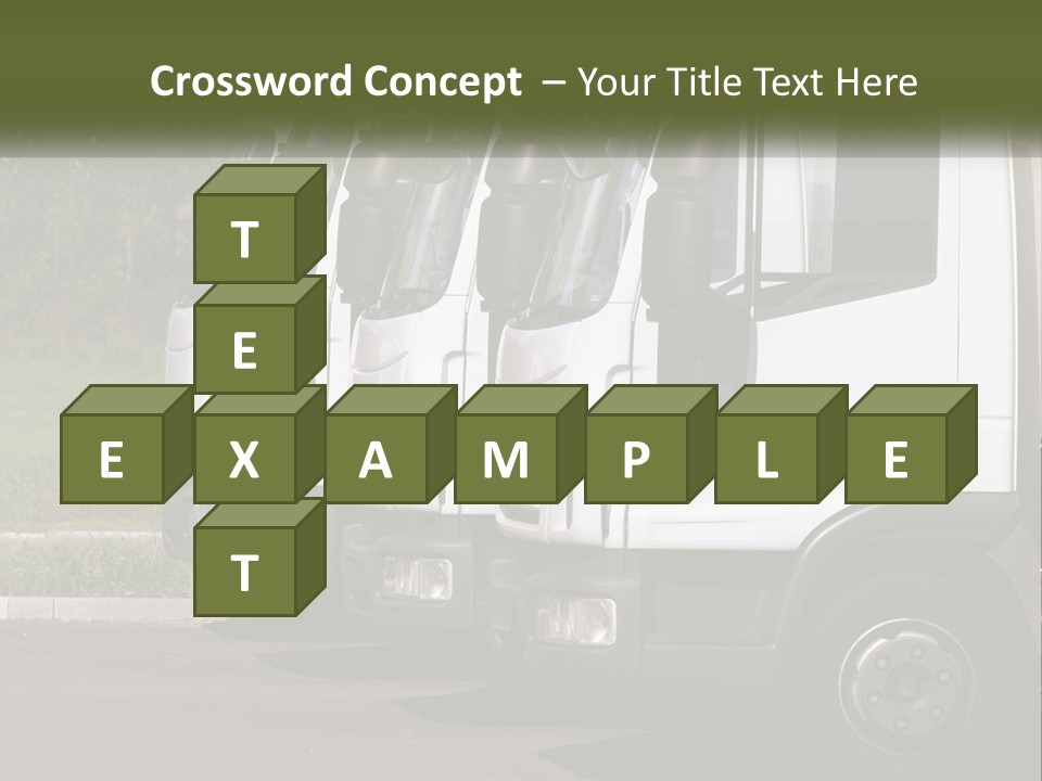 Convoy Large Traffic PowerPoint Template