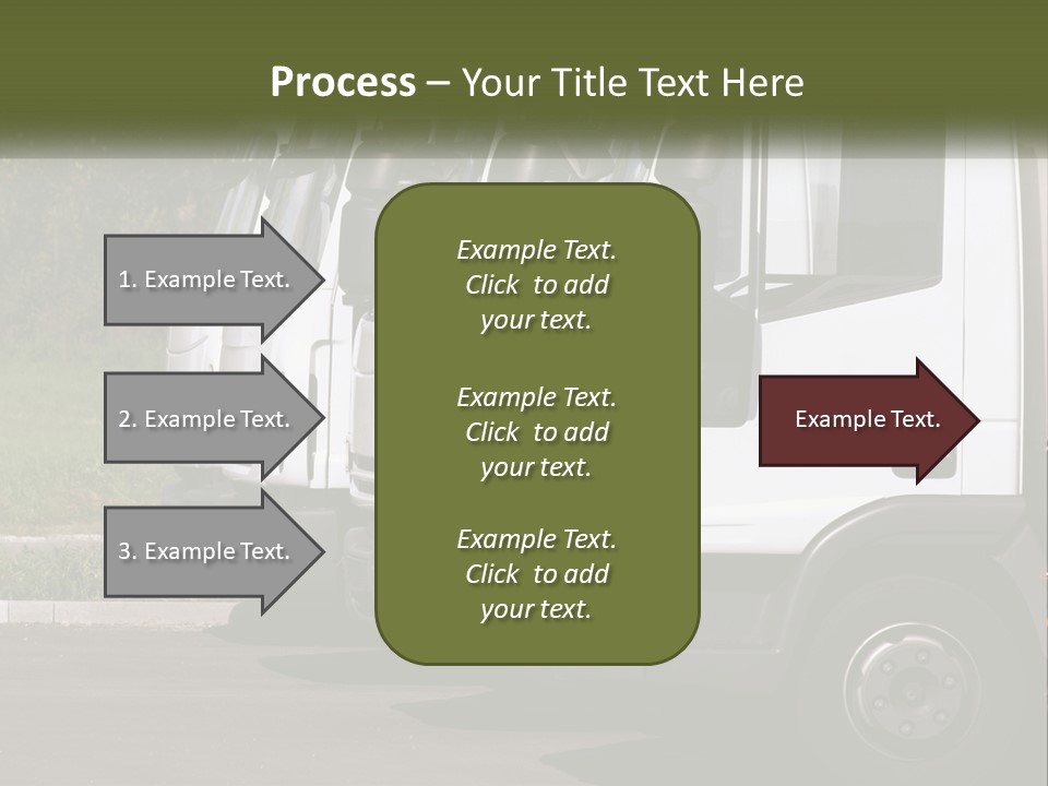 Convoy Large Traffic PowerPoint Template